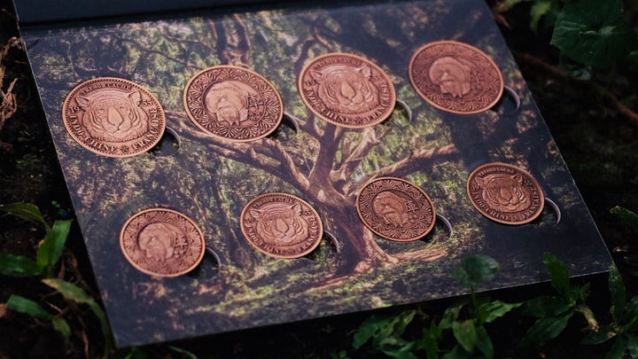 Tiger-Tan Coins