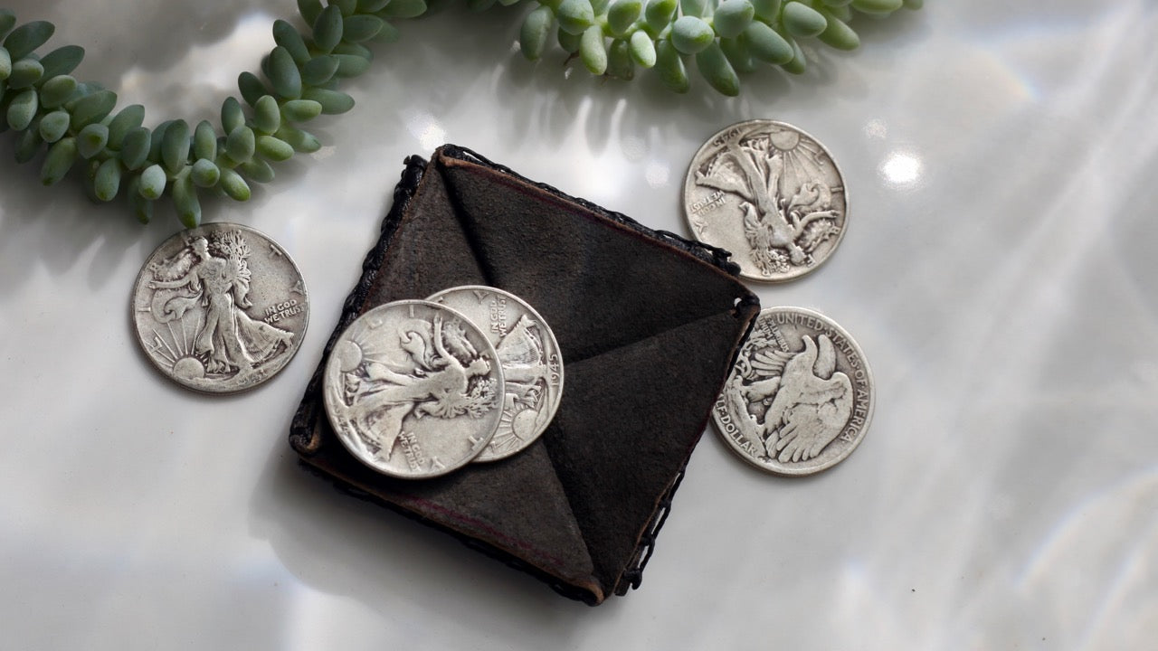 [M-17] FUNNY / 1964 HALF DOLLAR JFK コンチョ M-17] FUNNY / 1964 HALF DOLLAR JFK コンチョ Half Dollar Set - Coin